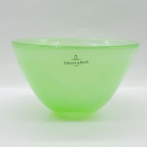 VILLEROY AND BOCH GLASS ROUND BOWL,