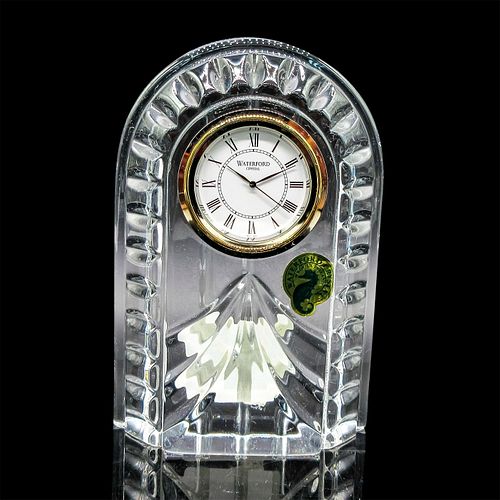 WATERFORD CUT CRYSTAL CLOCKOverture
