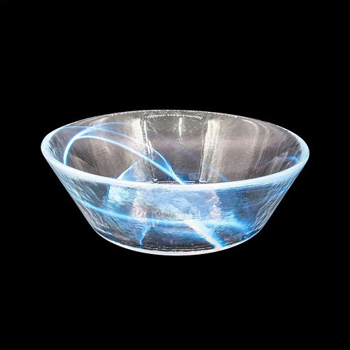 KOSTA BODA GLASS BOWL MINE WHITELarge 3958e3