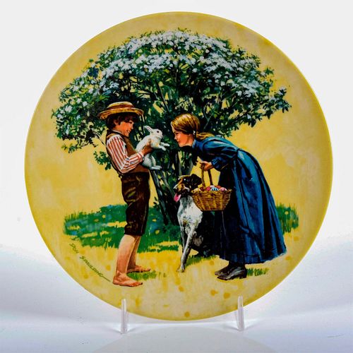 VINTAGE KNOWLES COLLECTOR PLATE  39599b
