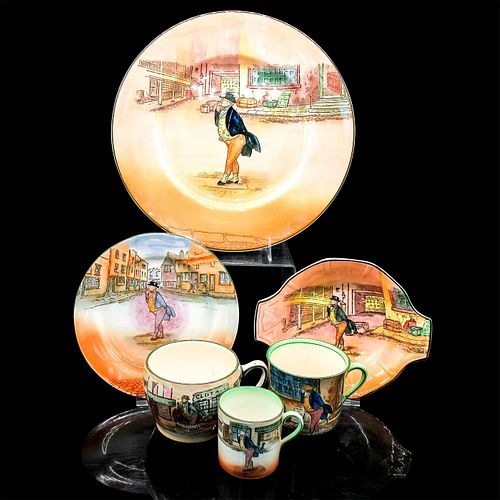 6PC ROYAL DOULTON DICKENS SERIES WARE,