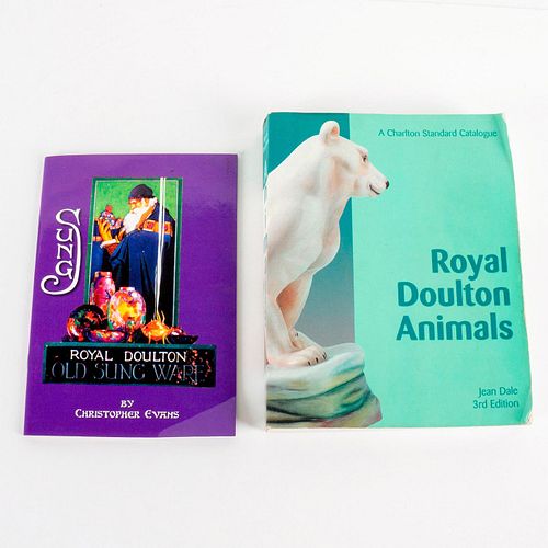 2PC ROYAL DOULTON ANIMALS AND OLD 395b1c