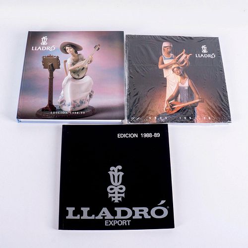 3 LLADRO CATALOGUE BOOKSAlmost 395b1d