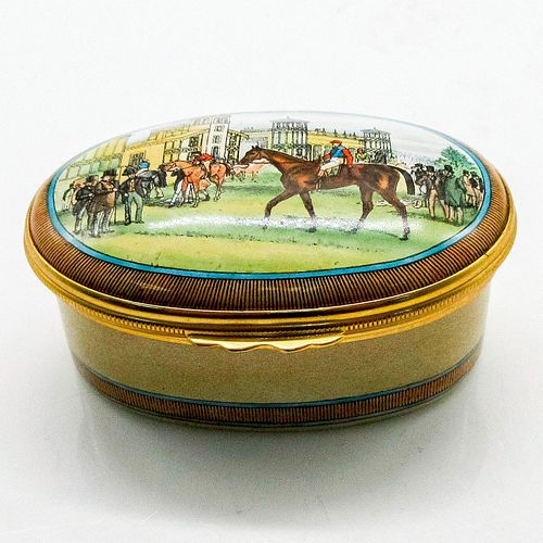 HALCYON DAYS ENAMELS TRINKET BOX 395bc1