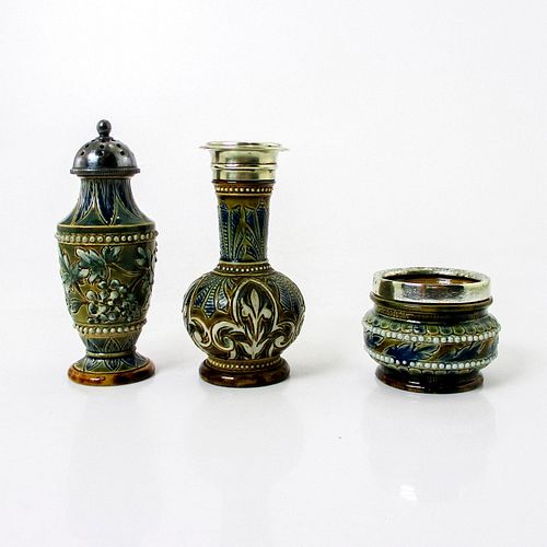 3PC DOULTON LAMBETH STONEWARE TABLEWARE 395cdf