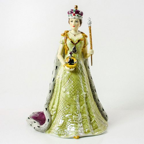 SPODE PORCELAIN FIGURINE QUEEN 395dc0