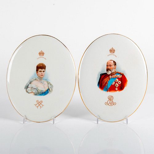 2PC ROYAL DOULTON ROYAL BRITISH 395e0e