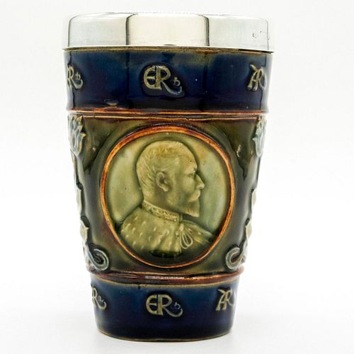 DOULTON LAMBETH COMMEMORATIVE BEAKER,