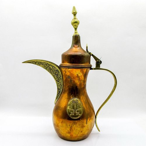 VINTAGE ARABIC COPPER DALLAH COFFEE 395f65