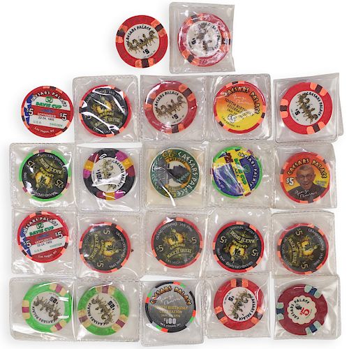 VINTAGE POKER CHIP COLLECTIONDESCRIPTION  3938a7