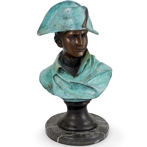 NAPOLEON BUST BRONZE STATUEDESCRIPTION: