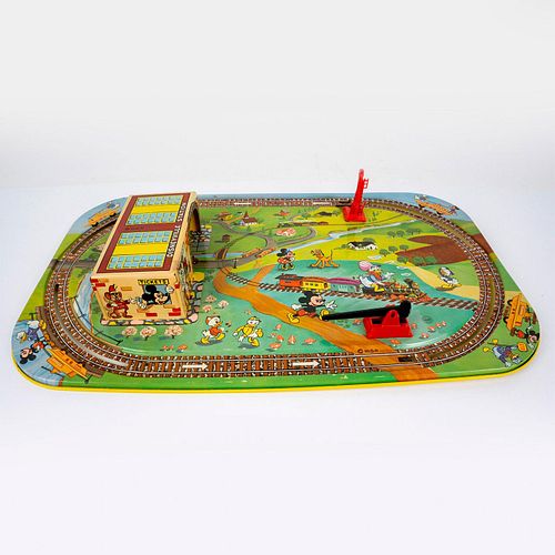 MICKEY MOUSE HAND CAR TOY TRACK