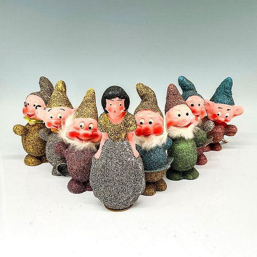 8PC SNOW WHITE AND 9 DWARFS ORNAMENTS/CANDY