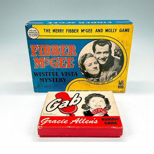 2PC GRACIE ALLEN S RUMMY AND FIBBER 3939f5