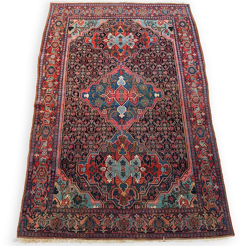 PERSIAN HAND KNOTTED WOOL CARPETDESCRIPTION  393a0f