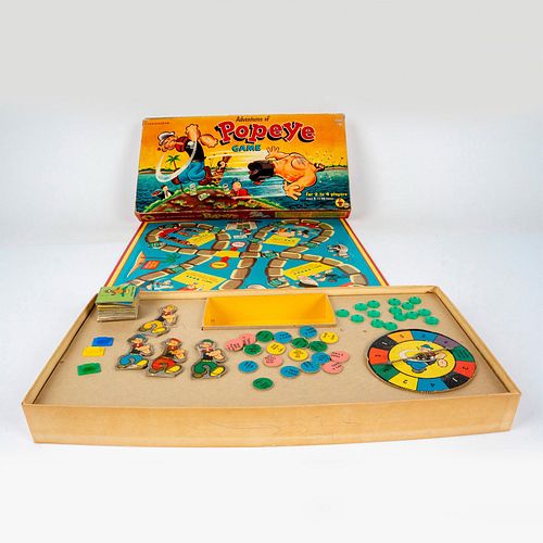 THE ADVENTURES OF POPEYE BOARDGAME BOX