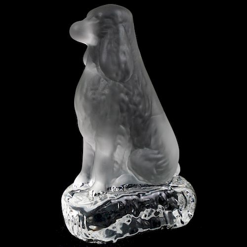 COCKER SPANIEL CRYSTAL FIGURINEDESCRIPTION  393aba