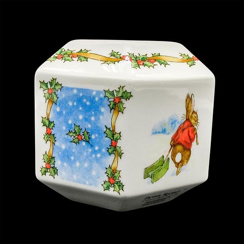 MERRY CHRISTMAS WEDGWOOD HEXAGON 393b07