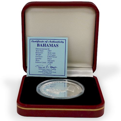 COMMONWEALTH OF THE BAHAMAS SILVER 393b37