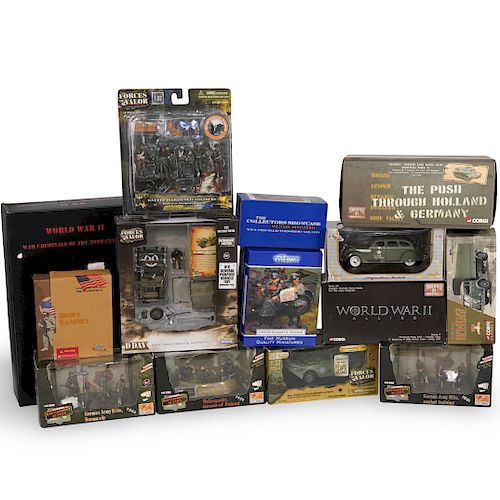 LARGE COLLECTION OF WWII TOYSDESCRIPTION: