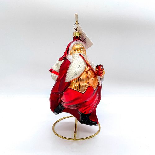 CHRISTOPHER RADKO ORNAMENT SANTA 393c07