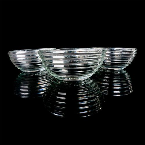 3PC FRUIT/DESSERT BOWLS, ANCHOR HOCKING,