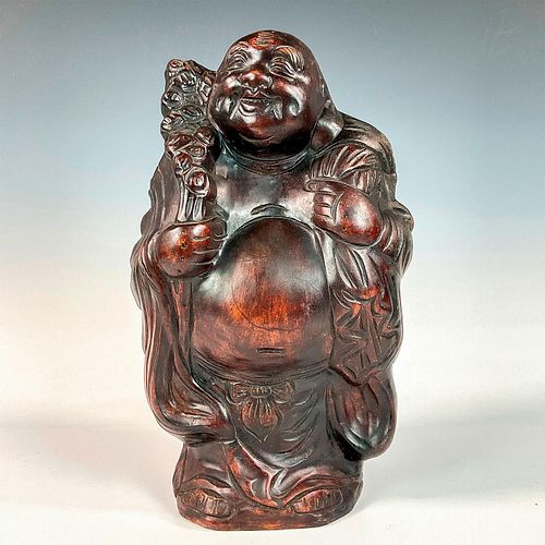 VINTAGE JAPANESE WOODEN HOTEI SCULPTUREHand 393d83