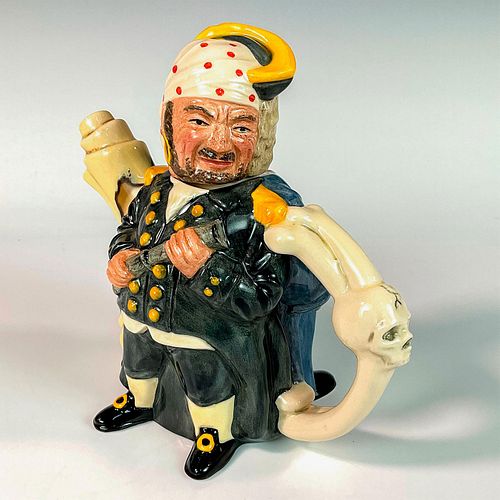 PIRATE AND CAPTAIN TEAPOT D7182 - ROYAL