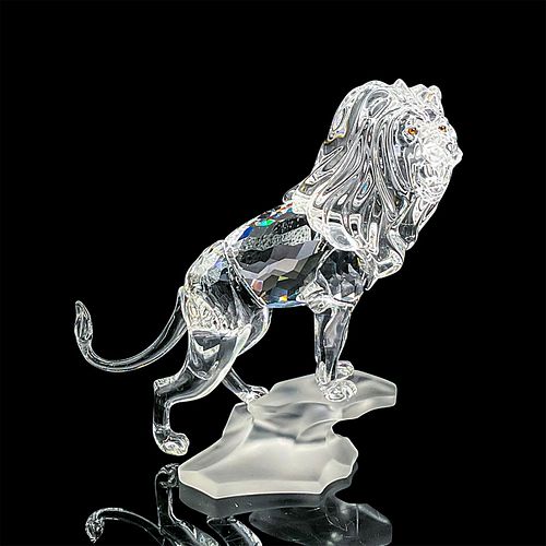 SWAROVSKI CRYSTAL FIGURINE LION 393f4f