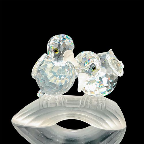 SWAROVSKI CRYSTAL FIGURINE, AMOUR TURTLEDOVES