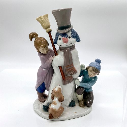 THE SNOW MAN 1005713 - LLADRO PORCELAIN