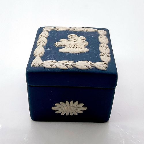 WEDGWOOD JASPERWARE MINI LIDDED DECORATIVE