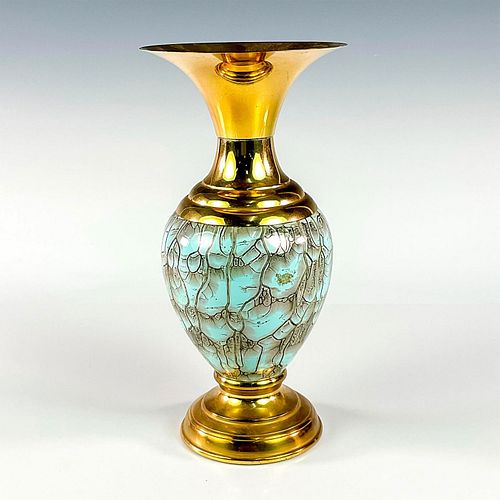 MID-CENTURY MODERN DELFT BRASS