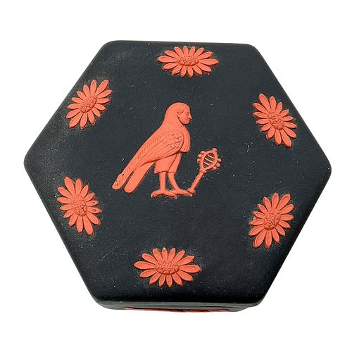 WEDGWOOD BLACK JASPERWARE EGYPTIAN,