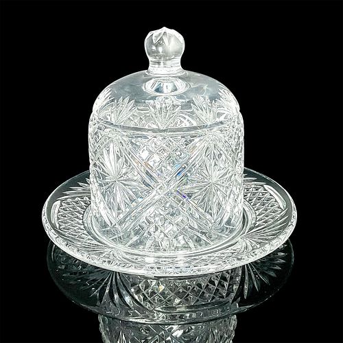 WATERFORD CRYSTAL DESSERT DOME