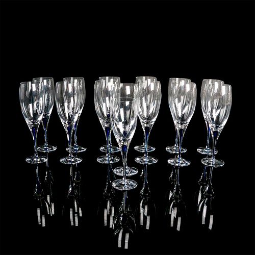 14PC ORREFORS INTERMEZZO BLUE WINE 394322