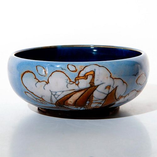 ROYAL DOULTON LAMBETH BOWL, SAILING