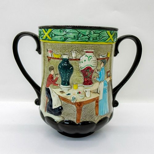 ROYAL DOULTON LOVING CUP, POTTERY