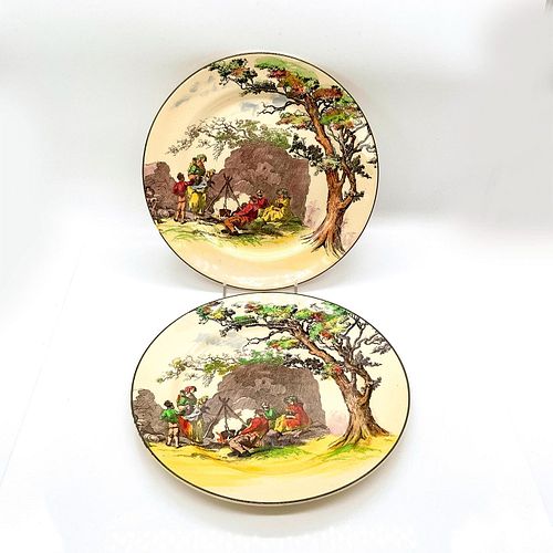 PAIR OF ROYAL DOULTON SERIESWARE 3943c2