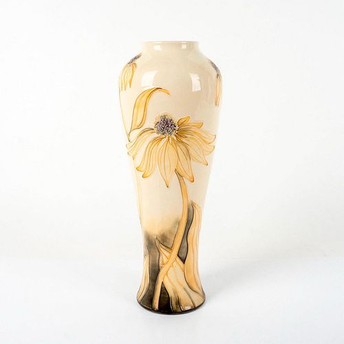 MOORCROFT POTTERY VASE, CONEFLOWERSlender