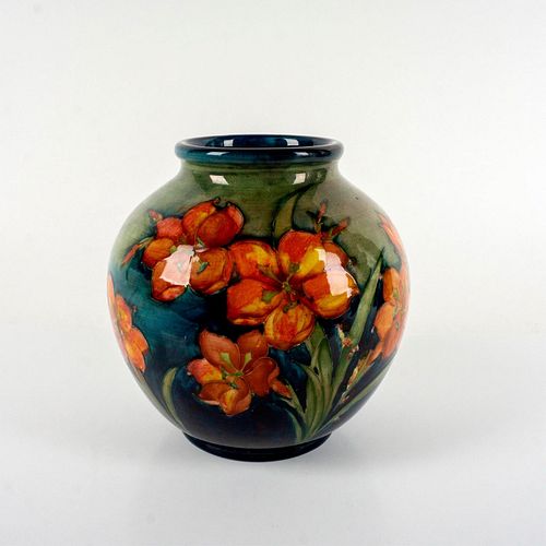 MOORCROFT POTTERY VASE FREESIASpherical 394543