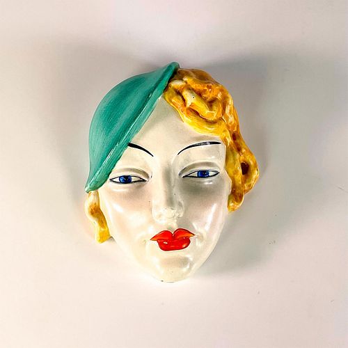 BESWICK WARE WALL MASK GIRL WITH 3945d4