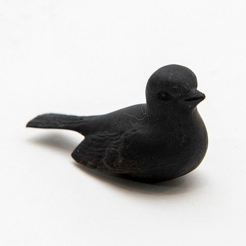 WEDGWOOD BLACK BASALT MINI BIRD