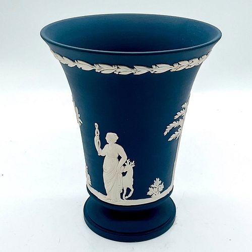 VINTAGE WEDGWOOD JASPERWARE BLUE