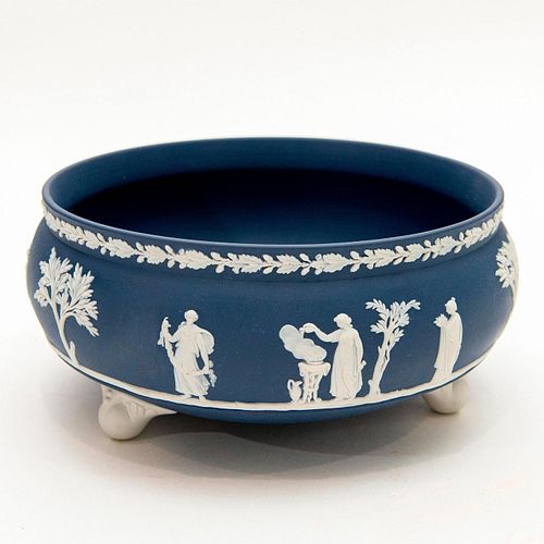 20TH C. WEDGWOOD JASPERWARE FOOTED