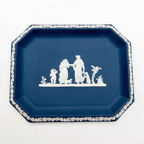 20TH C. WEDGWOOD JASPERWARE TRAY,