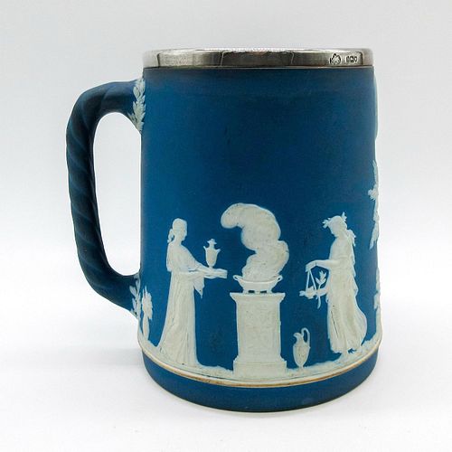 WEDGWOOD HALLMARKED BLUE JASPERWARE