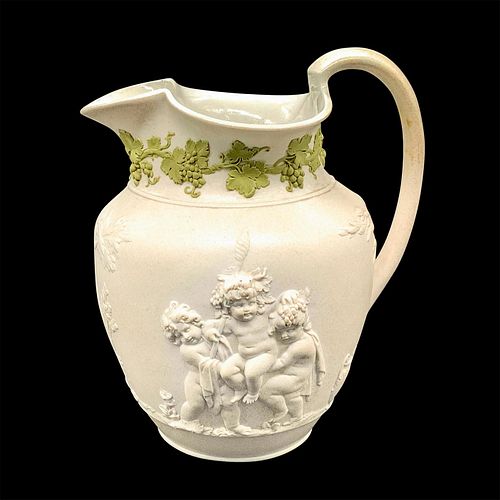 19TH C. WEDGWOOD SMEAR GLAZE JUGIn