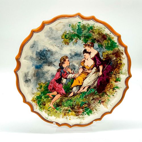 19TH C WEDGWOOD DECORATIVE PLATE  394730