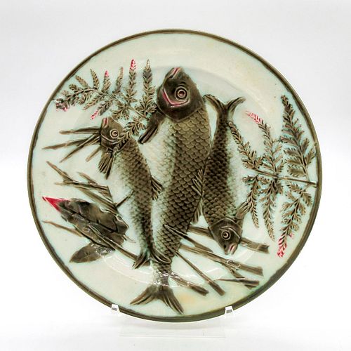 ANTIQUE WEDGWOOD MAJOLICA FISH 39472b